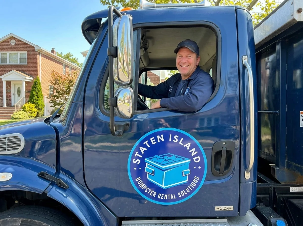 Dumpster rental service in New Dorp, NY